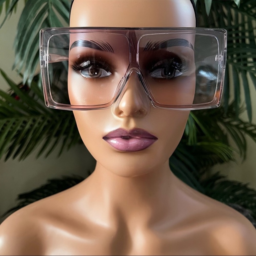Oversized Sunglasses Grey